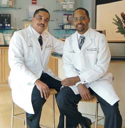 Dr. Eliot Battle, Cosmetic Dermatologist and Laser Surgeon and Dr. Monte Harris, Facial Plastic Surgeon