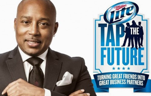 Daymond John Judging Miller Lite Competition