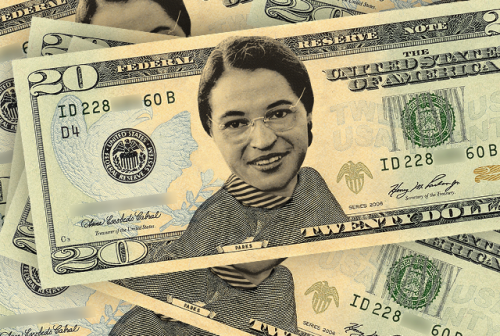 Rosa Parks on $20 Dollar Bill
