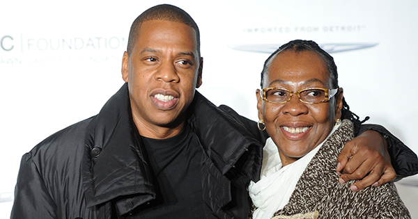 Rapper Jay-Z and His Mom