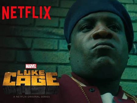 Edwin Freeman as Young Pop in the Luke Cage Netflix series
