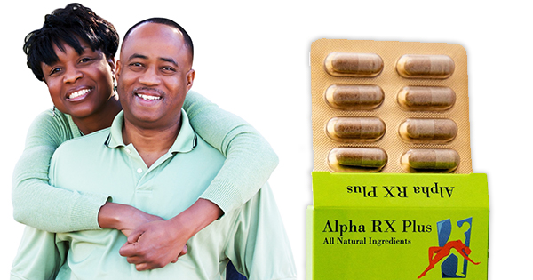 African American couple using Alpha RX Plus