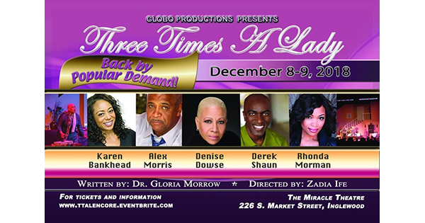 Three Times a Lady by Gloria Morrow