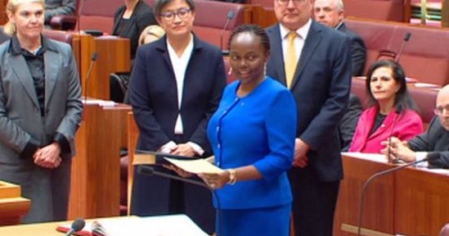 Senator Lucy Gichuhi, the first Black senator in Australia