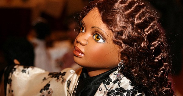 Black barbie doll