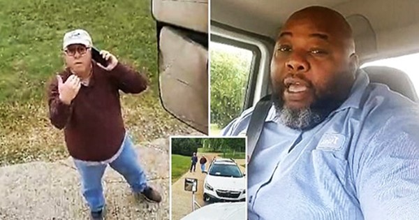 Black Delivery Truck Driver Blocked from Leaving Gated Community By Man Who Thought He Was ...