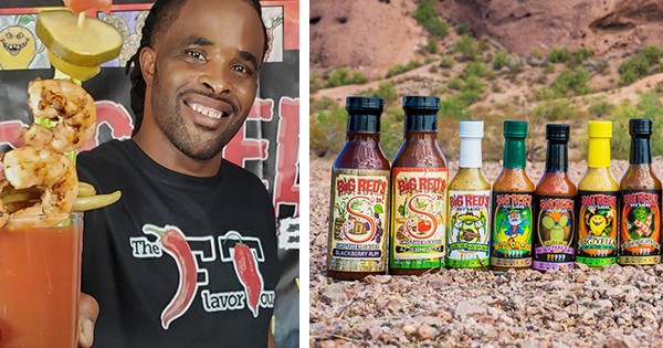 Paul Ford, founder of Big Reds Hot Sauce