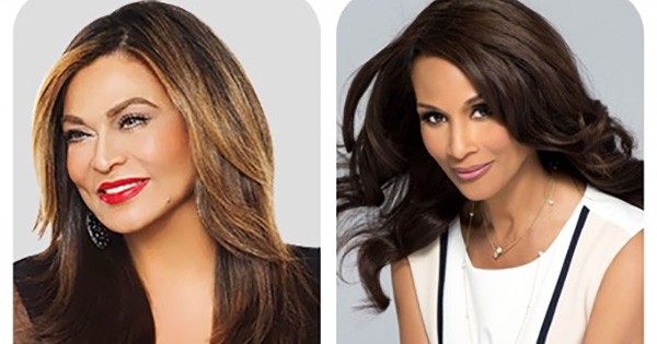Tina Knowles and Beverly Johnson