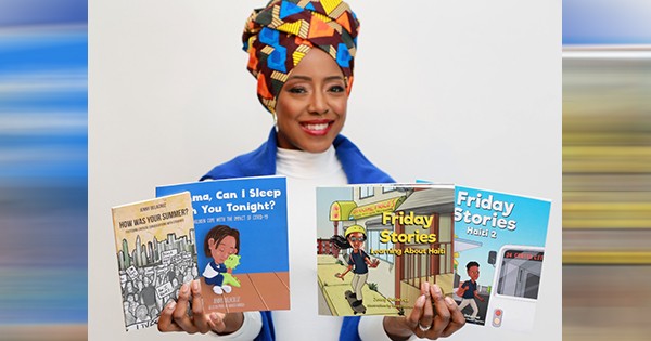 Jenny Delacruz, Haitian author of children's books
