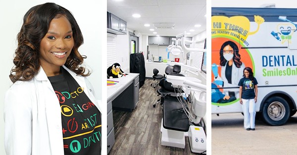 Dr. LaMonica Davis Taylor, founder of Smiles on Broadway Dental Care in Jackson, MS